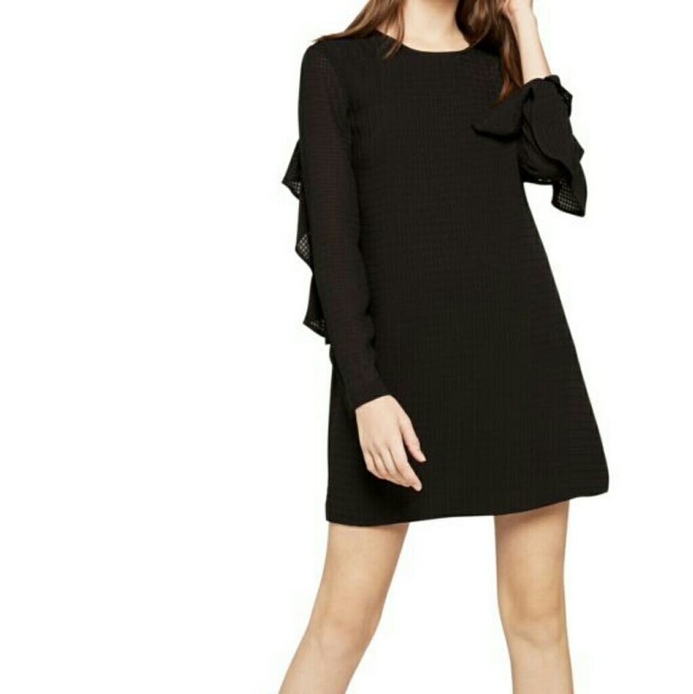 BCNGeneration Ruffel-Accented Shift Dress